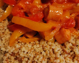 Lecsós virsli házi tarhonyával gluténmentesen recept fázis 7 fotója