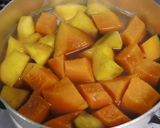 A picture of step 3 of Super Easy Simmered Kabocha and Sweet Potatoes.