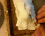 A picture of step 5 of Bancon,Egg,Sausage and cheese Hot Pocket.