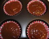 A picture of step 5 of Easy Molten Chocolate Cake with Pancake Mix and Chocolate.