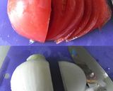 A picture of step 1 of Chilled Tomato and Sweet Onion Salad.