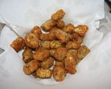 A picture of step 4 of Eggplant Parm Bites.