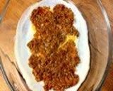 A picture of step 18 of Lasagna.