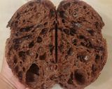 Foto langkah ke 20 dari resep Double Chocolate Sourdough Bread (78%).