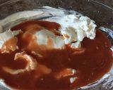 A picture of step 3 of Mozzarella Buffalo Chicken Dip.