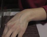A picture of step 4 of QR Code in Chocolate Squares.