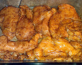 A picture of step 4 of salsa chicken.