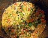 Tejszínes zöldséges ragu gluténmentesen gyors főző edényben recept fázis 5 fotója
