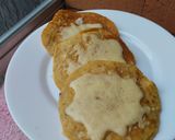 Foto del paso 7 de la receta: Pancakes de maíz🌽 con queso y miel de panela🫓🍯🧀