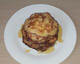 Foto del paso 5 de la receta: Pancakes de plátano y harina de arroz