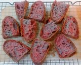Foto langkah ke 26 dari resep Blue Spirulina Angkak Sourdough Bread.