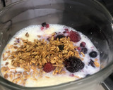 Foto del paso 2 de la receta: Licuado de plátano y Frutos rojos al estilo Sonorense