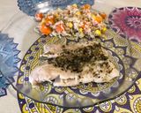 Foto del paso 5 de la receta: Pescado al vapor con guarnición de arroz integral y vegetales 🐠 🍚🥕🌽