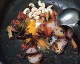 A picture of step 2 of Matar Paneer.