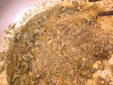 Canh cua rau đay và mồng tơi
