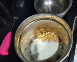 A picture of step 1 of Dhokla Burger.