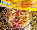 A picture of step 5 of Crispy Maggi Salad.