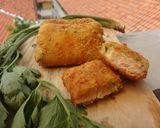Foto langkah ke 11 dari resep Potato Chicken Cordon Bleu.