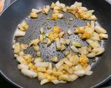 Une image de l'étape 9 de Riz à l'agneau, courgettes et panais.