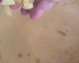 Gambar langkah 3 resipi Puding Jagung Pisang Keledek.