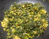 A picture of step 10 of Aloo Methi Sabzi(Curry).