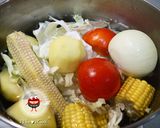 ♡宛の寶寶”食“堂 ✿ 蔬菜高湯的食譜步驟2照片