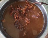 A picture of step 1 of Imli chutney.