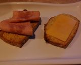 A picture of step 5 of Ham And Cheese Egg Salad Sandwich.