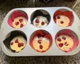 Une image de l'étape 6 de 🧁MUFFINS 🐝framboise 🍓🫐🍒.