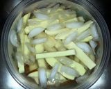 A picture of step 2 of Mike's New Orleans Truck Fries.