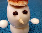 A picture of step 16 of Hard Boiled Egg Snowman * Christmas *.
