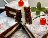 Foto del paso 22 de la receta: Pastel de chocolate relleno con crema de coco