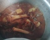 A picture of step 4 of Sindhi biryani.