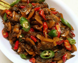 Foto langkah ke 6 dari resep Oseng Oseng Kerang Manis Pedas kesukaanku .
