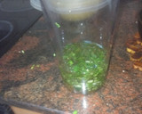 Foto del paso 1 de la receta: Tostas de queso de burgos a la plancha con mojo de cilantro