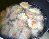 A picture of step 4 of Plump Shrimp Kakiage Tempura Fritters Rice Bowl.