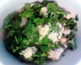 A picture of step 3 of Spinach & Mushroom Crockpot Chicken Dinner.