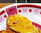 A picture of step 4 of Easy Pan-Fried Chikuwa with Mayonnaise and Grated Cheese.