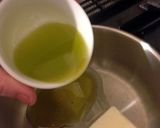 A picture of step 2 of Bagna Cauda/ Warm Garlic Anchovy Dip.