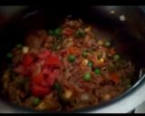 A picture of step 4 of Elbow pulav.