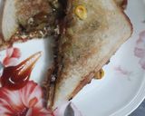 A picture of step 5 of Soya Sprout sandwich.