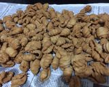 A picture of step 8 of Andhra Style Sweet Shells/Gavvalu.