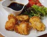 A picture of step 6 of The Taste of Oita Chicken Tempura.