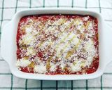 Foto del passaggio 4 della ricetta Parmigiana di coste al vapore con tre ingredienti