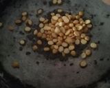 A picture of step 2 of Bun Dosa Kerala Style with Chutney.