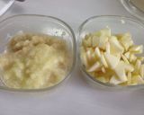 A picture of step 5 of Extravagant Double Apple Cake.