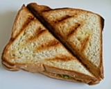 A picture of step 6 of Okra sandwich.