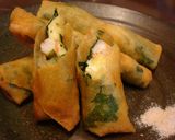 A picture of step 6 of Plump Shrimp and Cheese Spring Rolls - Delicious Yakuzen Medicinal Cuisine.