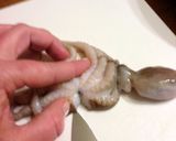 A picture of step 2 of Octopus Salad/ Insalata di polpo.