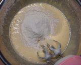 A picture of step 4 of Healthy Soy Milk Banana Chiffon Cake.